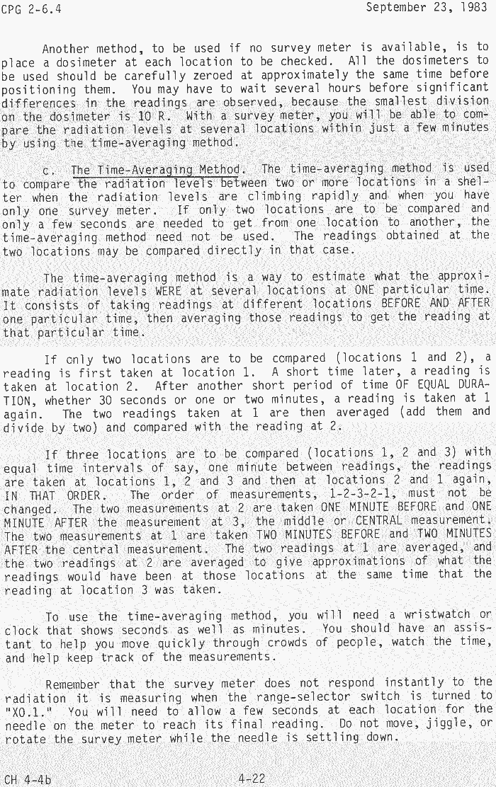 FEMA Civil Defense Radiation Meters Detectors and detection Geiger Counters fallout shelter plans and info