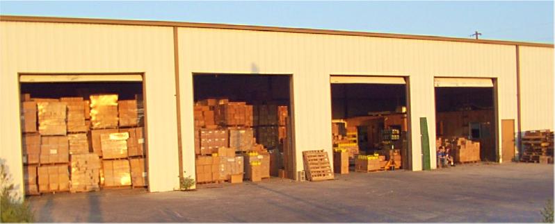 Our warehouse in Gonzales, Texas...